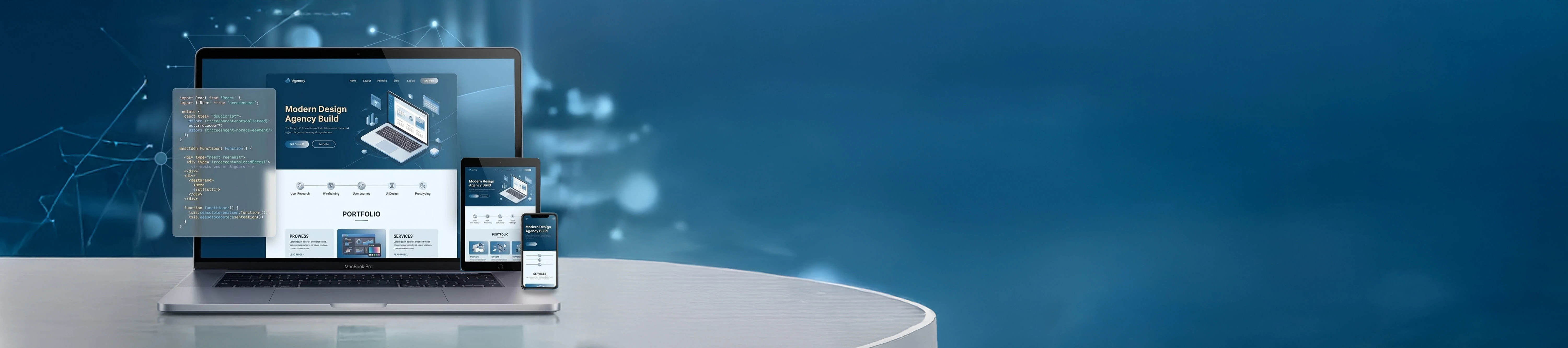 Website design company in Chennai - desktop banner