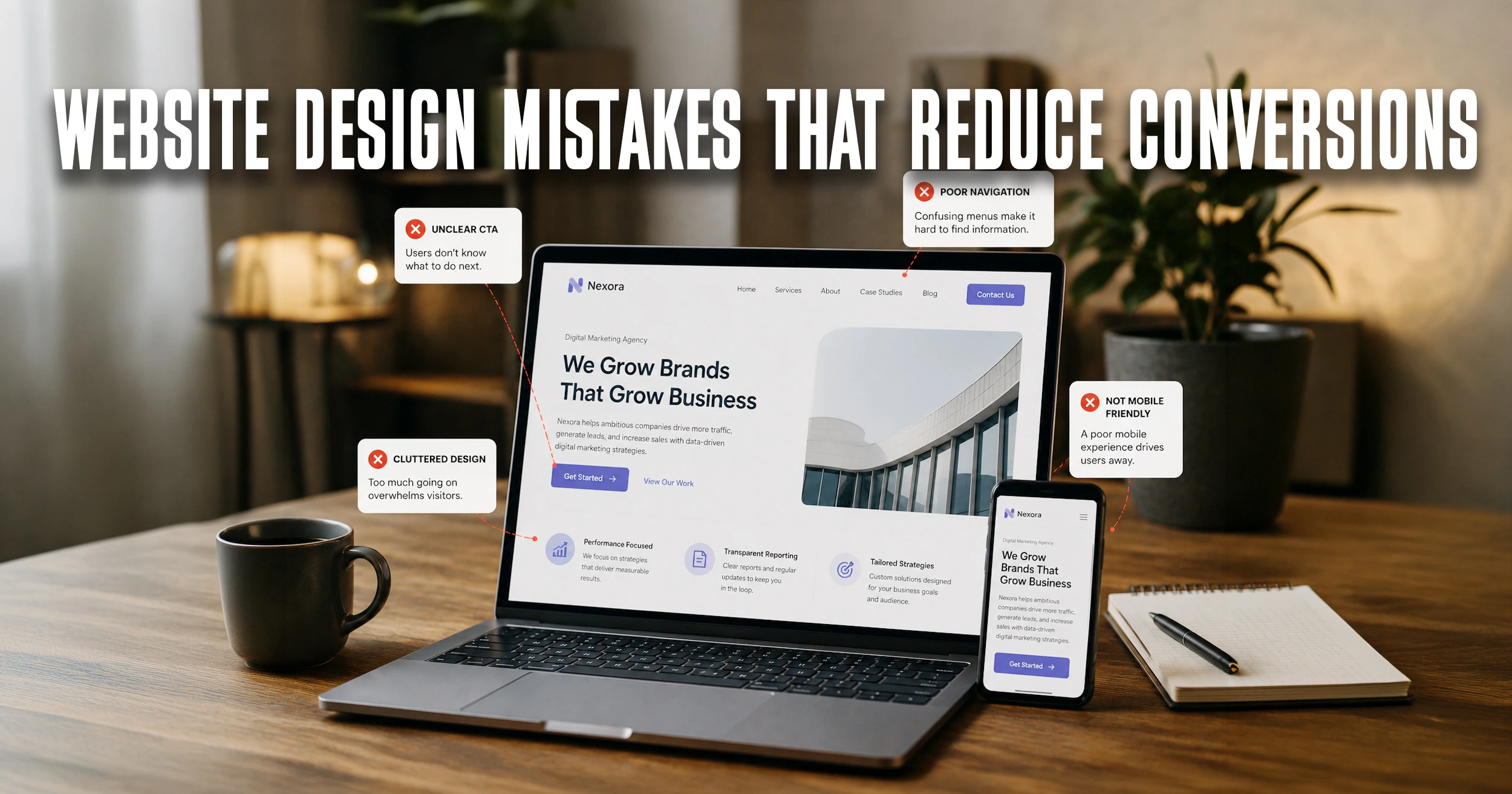 Website Design Mistakes That Quietly Cost Businesses Leads, Trust and Revenue